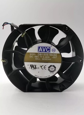 全新原装DB15051B48E 48V 0.90A 17251铝框机柜散热风扇暴力大风