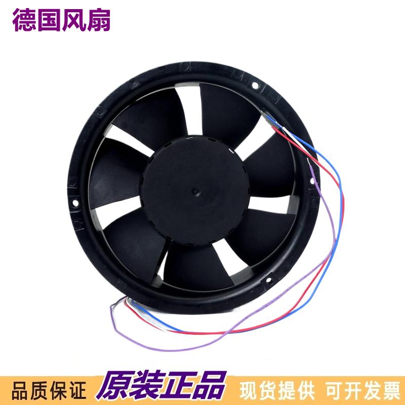 全新德国 6248N/2P 48V 17W 17CM 铲车风扇 变频器轴流风扇