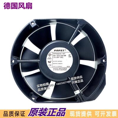 进口风机全新原装德国 TYP 6424N/19T 24V 18W 172*150*51MM 风扇