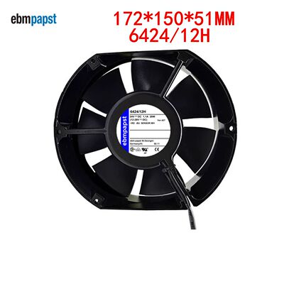 全新德国风扇 TYP 6424/12H风机 17251 24V 1.1a 26w散热风扇