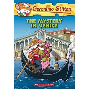 Geronimo stilton 英文原版 venice mystery 老鼠记者48：威尼斯之谜 The 现货