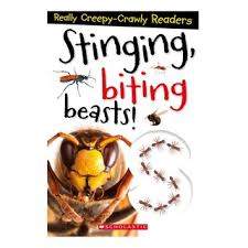 现货 英文原版 stinging, biting beasts 超级毛骨悚然系列