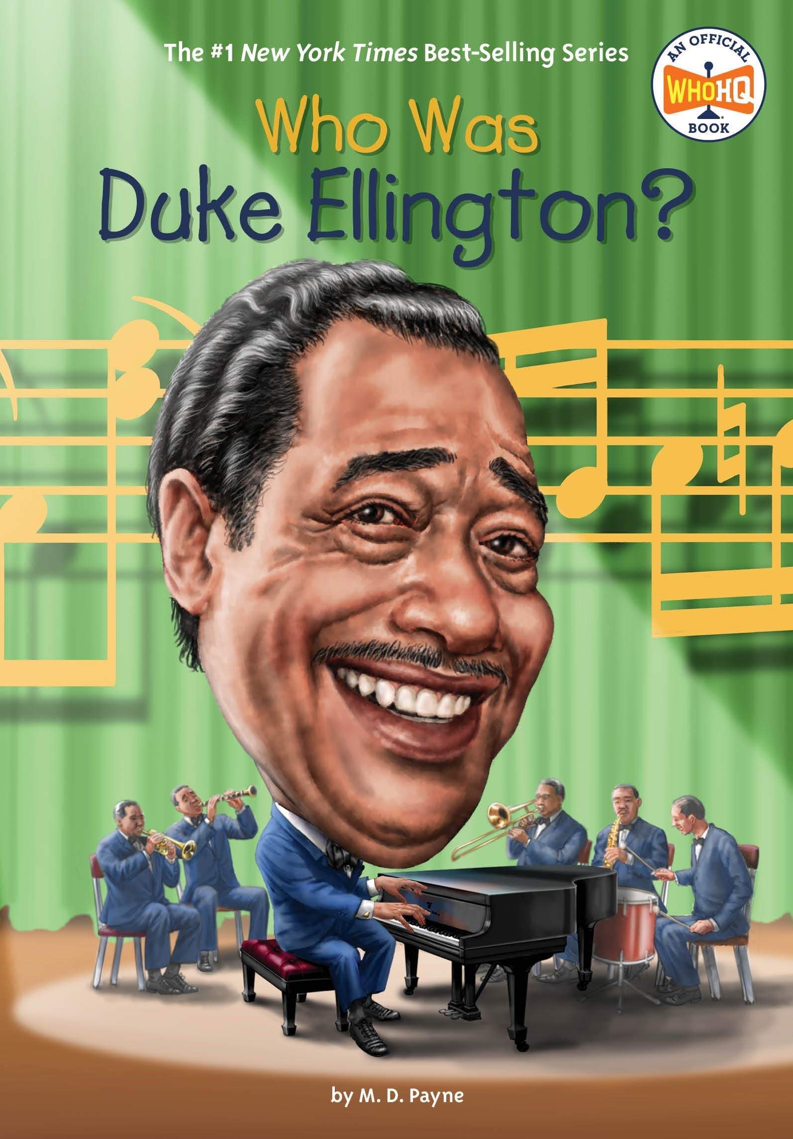 现货 英文原版 艾灵顿公爵是谁? who was duke ellington?