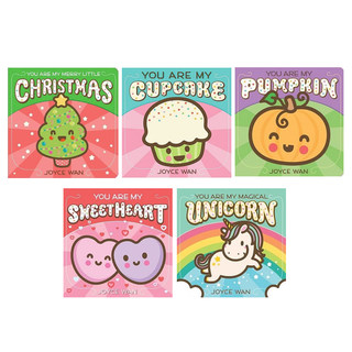 现货 英文原版进口图书 YOU ARE MY PUMPKIN/MAGICAL UNICOR/CUPCAKE/MERRY LITTLE CHRISTMAS/SWEETHEART 5册 快乐英语启蒙趣味书