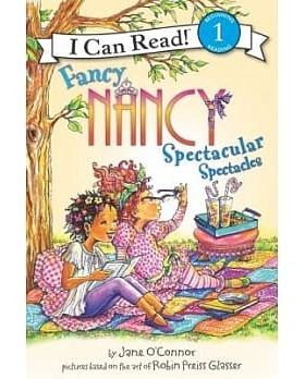 现货 I can read 第一阶段 Fancy Nancy系列儿童分级阅读1 Spectacular Spectacles 英文原版进口 少儿绘本 英语启蒙认知 英文原版
