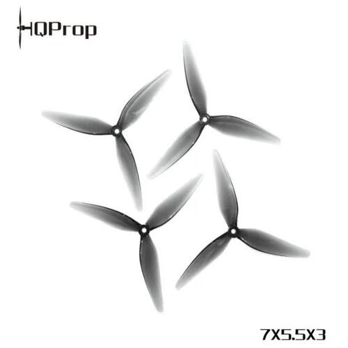 HQProp 7X5.5x3  （2正2反） 经典灰 穿越机