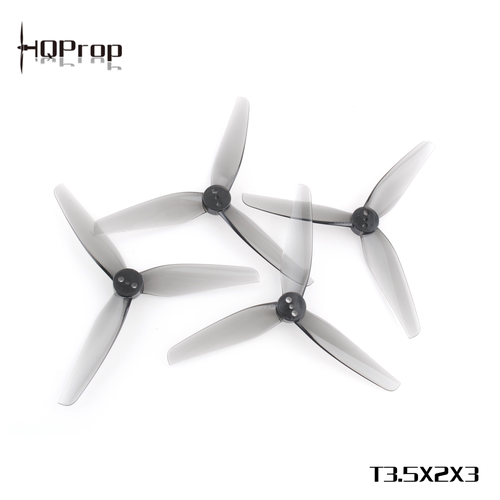 HQProp T3.5X2X3 (2正+2反) 3.5寸穿越机螺旋桨-经典灰