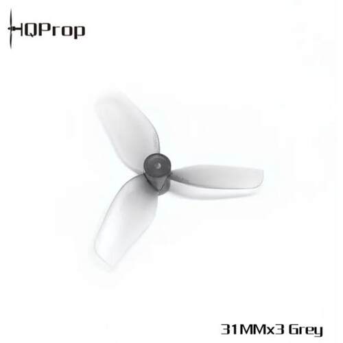 HQProp 31MMX3(1.2X1.1X3)-0.8MM（2正2反）直径桨叶 室内穿越机