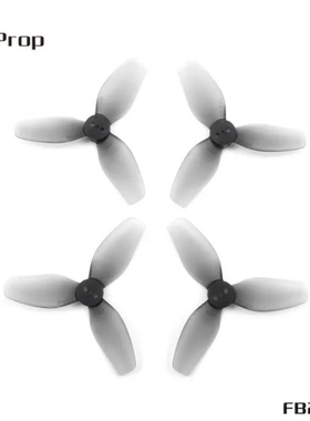 HQProp  FB2826 (2正+2反) 3叶桨 透灰色 无人机足球专用桨