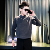 M25P68抖音同款社会小伙男士秋冬毛衣针织衫，男装针织衫/毛衣，电商B363-1