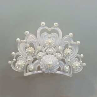 花瓣冠-宋制汉服发冠原创设计古风神仙服头饰3d打印汉服仕女配饰