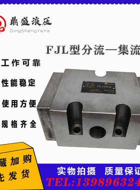 液压油缸同步阀分流集流阀FJL-L10H-S L20H一分二同步马达FBS系列
