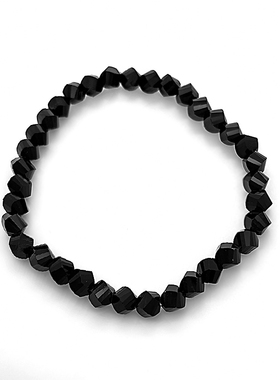 个性时尚流行水晶手链异形珠子玻璃扭珠串珠手饰