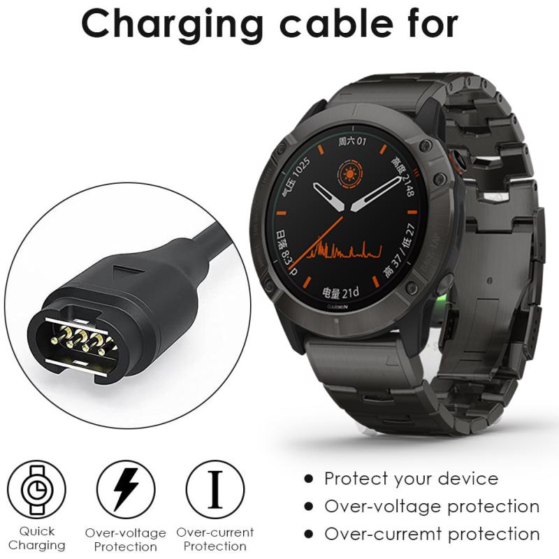 适用佳明手表Garmin enduro充电器Venu2/ Venu2S数据线磁吸充电器