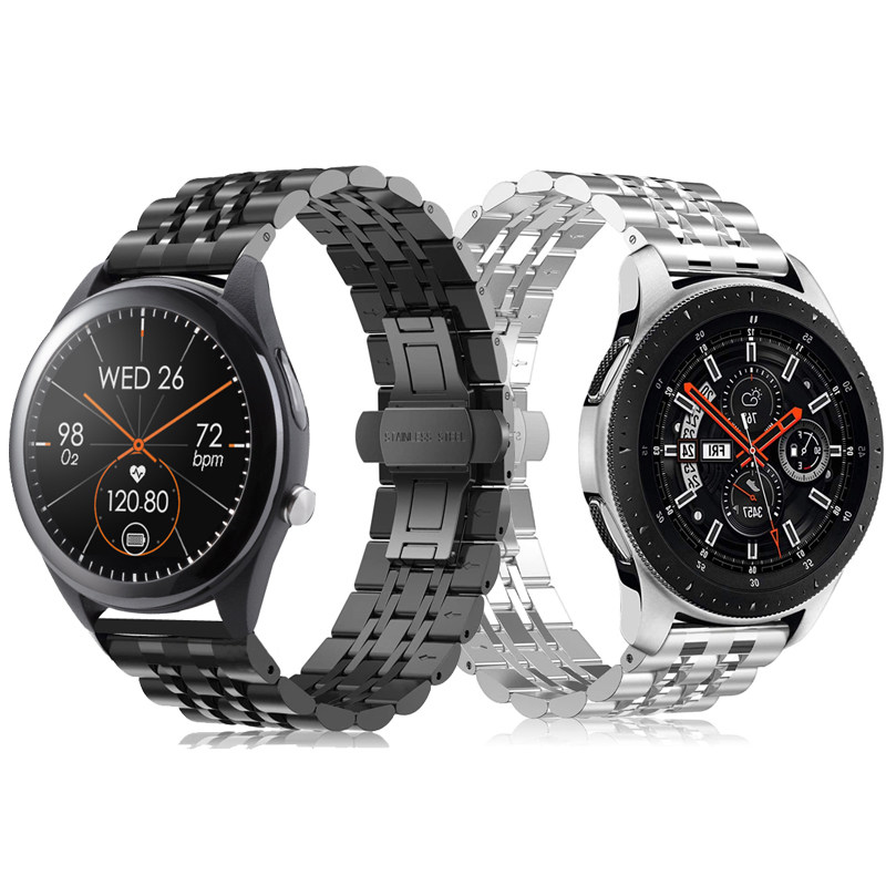 asus 华硕vivowatch 5智能手錶(hc-b05)七株表带不锈钢金属腕带