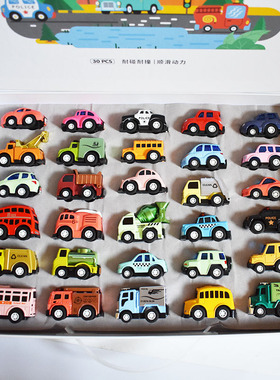 礼盒装儿童迷你合金回力小汽车模型多款玩具车组合套装儿童节