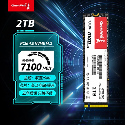 长城22802TBnvme高速固态硬盘