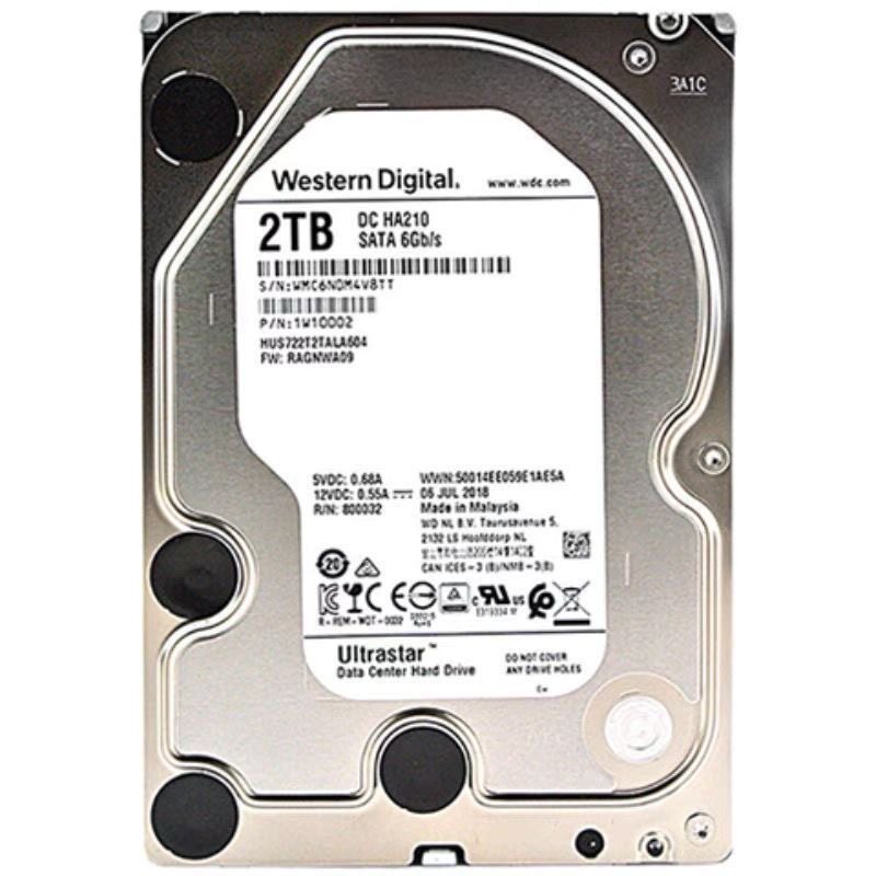 西数2T硬盘HUS722T2TALA604企业级机械硬盘WD HGST 2TB HA210监控