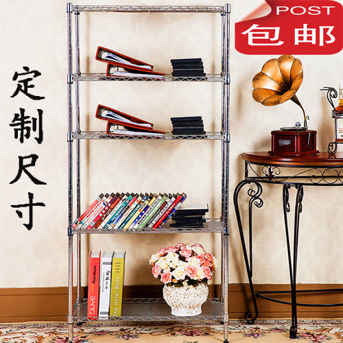 定制金属置物架五层厨房层架储物架微波炉阳台收纳架搁物架包邮