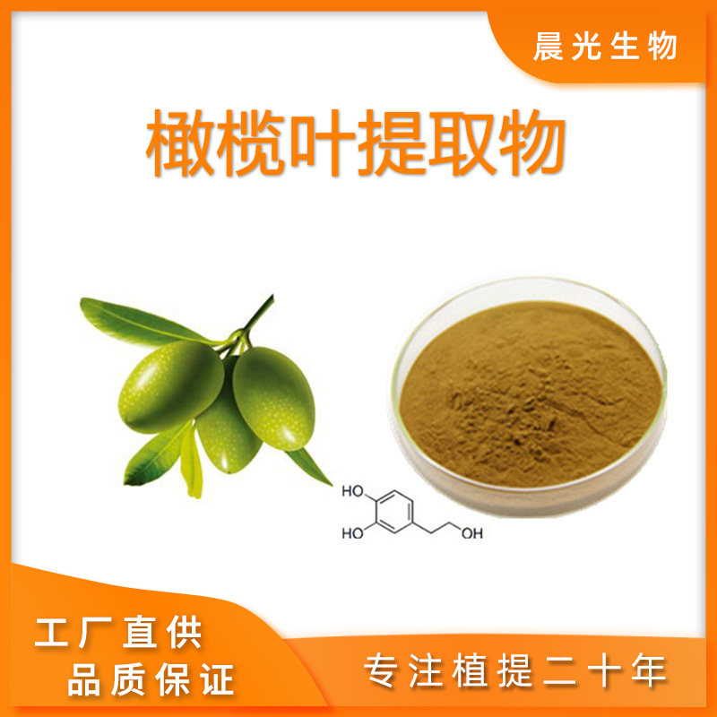 橄榄叶提取物 橄榄苦甙40%精品品质浓粉末精华专业植物原料工厂