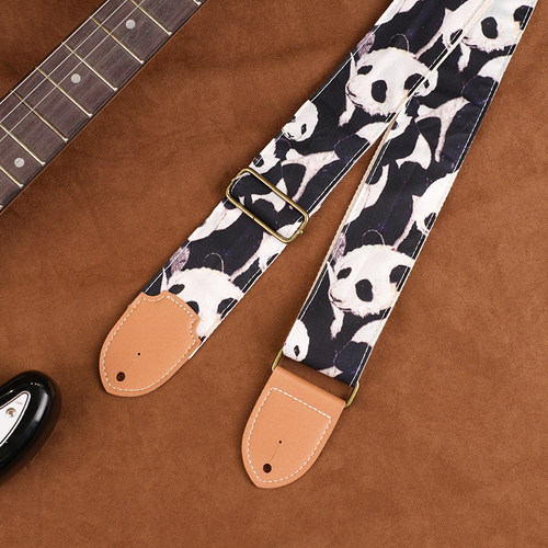 纯手工电吉他背带小众贝斯斜跨带