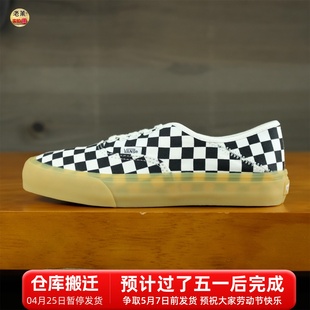 帆布鞋 老万VANS SF棋盘格生胶底低帮男女鞋 Authentic VN0A4BWT1KP