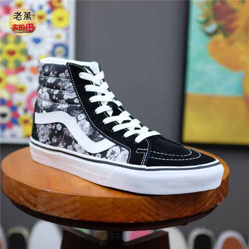 vans系带男女板鞋高帮