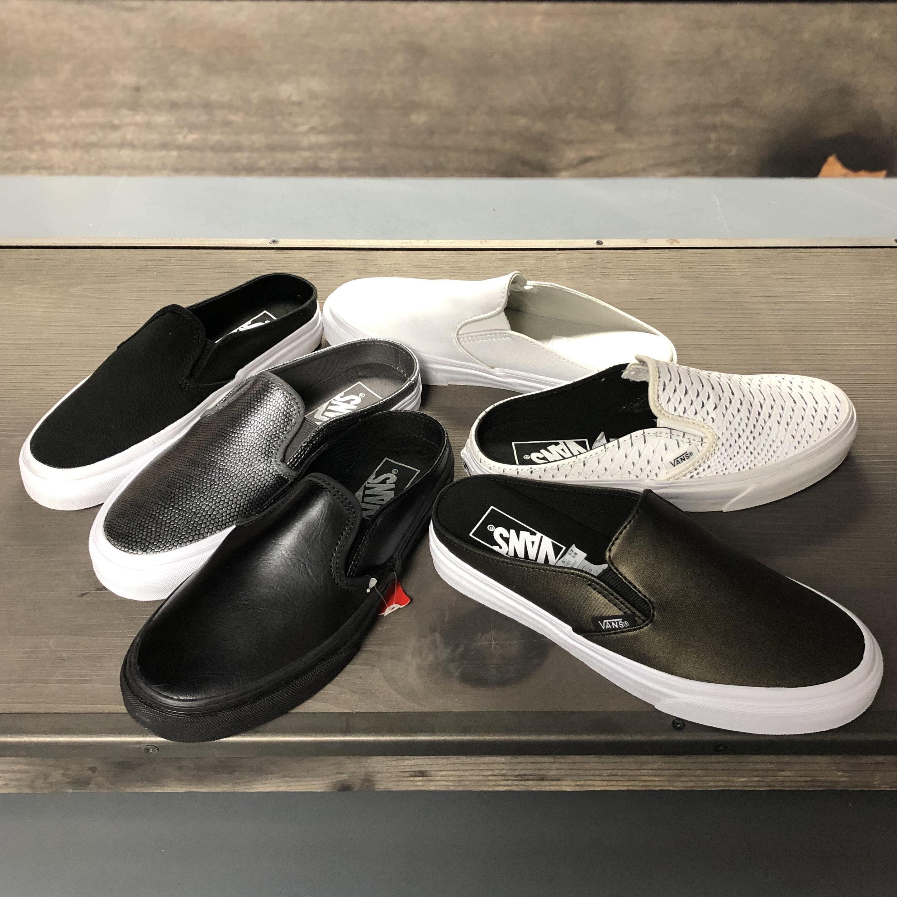 老万VANS现货女款休闲半拖鞋