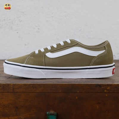 VANS范斯低帮棕色男款滑板鞋
