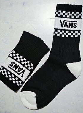 VANS范斯男女高筒运动袜