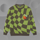 李宁正品 BADFIVE反伍男子运动休闲时尚 圆领毛衣线衫 AMBS149 新款