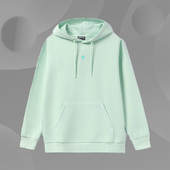 新款 李宁正品 卫衣秋季 男子连帽圆领套头宽松休闲运动服AWDR943