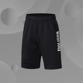 BADFIVE休闲透气舒适五分短裤 男子新款 AKSN237 短运动裤 李宁正品