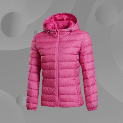Lining/李宁正品训练系列女子新款运动休闲舒适短款羽绒服AYML022
