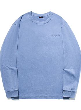 Lining/李宁正品vital系列男女同款简约百搭舒适长袖T恤AHST657