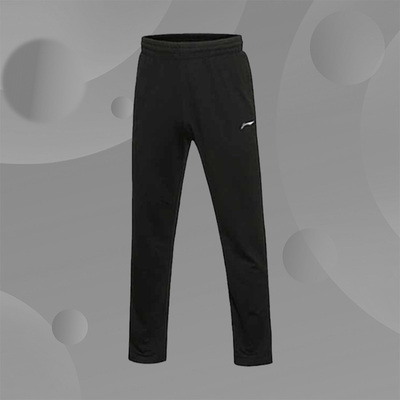 李宁春秋季直筒运动长裤