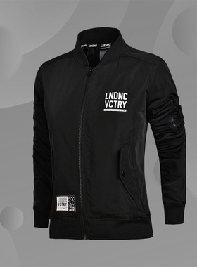 Lining/李宁 运动时尚系列女装茄克 潮流立领棉服外套AJMM016