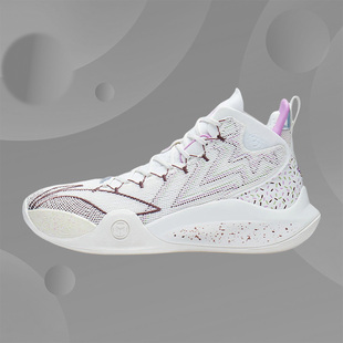 Lining/李宁正品CJ1麦科勒姆男子缓震回弹中帮实战篮球鞋ABAR019