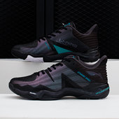 李宁正品 休闲音爆4.0男子防滑缓震减震耐磨支撑专业比赛鞋 AYZQ001