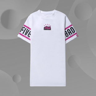 李宁正品儿童连衣裙女童长款T恤夏季新款中大童透气短袖女YSKQ042