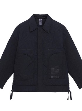 正品李宁X成龙功夫系列联名男子运动休闲翻领保暖棉服外套AJMS059