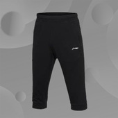 运动裤 李宁七分裤 全棉薄透气运动短裤 年夏季 男AKQR111 男卫裤