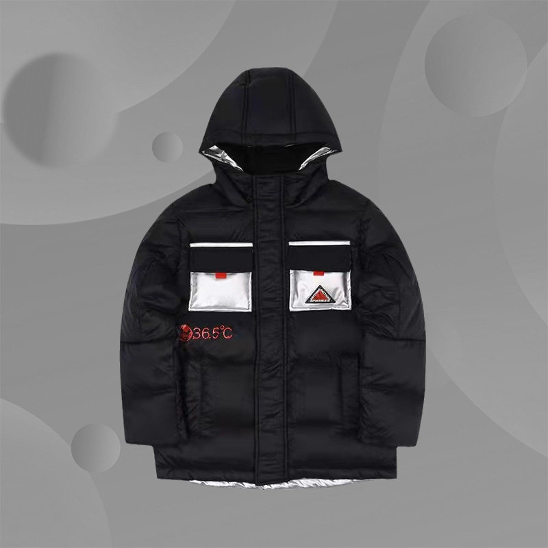 李宁童装羽绒服男童加厚保暖冬季棉服白鸭绒羽绒服 YYMR011