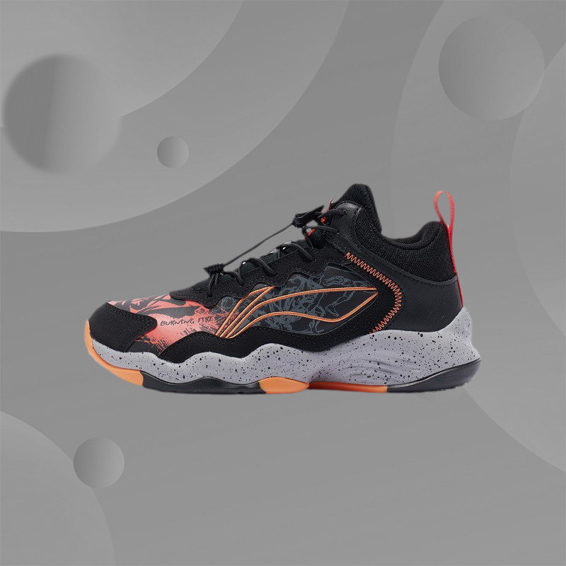冬季新款李宁儿童篮球鞋童鞋男童中大童专业运动鞋男YKBR074