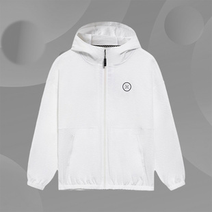 连帽防风衣外套AFDS427 男子运动休闲时尚 李宁正品 韦德系列新款