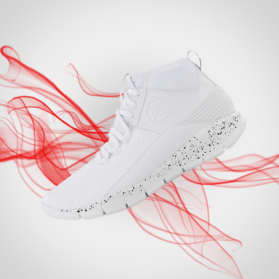 李宁韦德高帮透气轻便休闲鞋