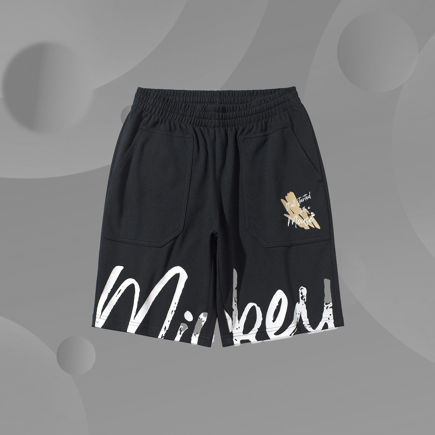 李宁正品【蔡程昱同款】 | 李宁联名系列男子短卫裤aksq295