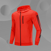 长袖 李宁正品 训练系列开衫 新款 连帽休闲运动外套AWDP451 卫衣男士