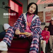 宽松休闲运动保暖棉服AJMT045 日进斗金男女同款 中国李宁正品 新款