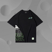 系列宽松圆领T恤AHSQ267 星球大战运动时尚 李宁短袖 男夏新款